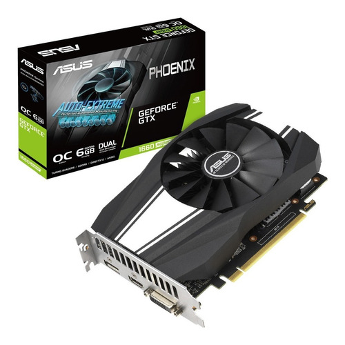 Placa Video Asus Phoenix Geforce Gtx 1660 Super Oc 6gb Gddr6