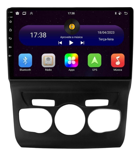 Kit Multimídia Citroen C4 Lounge 2013 A 2018 Carplay E