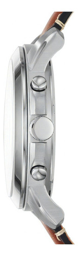 Reloj Hombre Fossil Grant De Cuero Fs5210