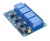 Comprar Módulo Relé 4 Canais 5v Com Opto Arduino, Pic, Raspberry Arm