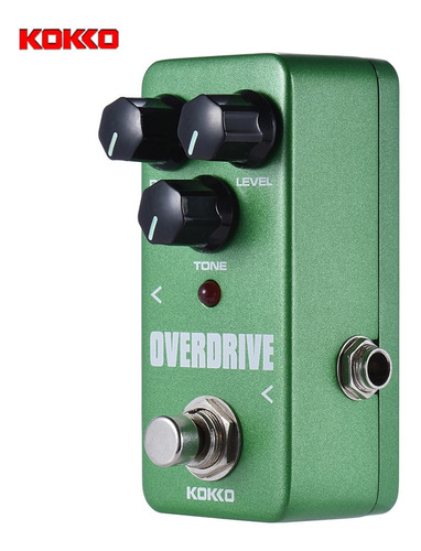 Kokko Fod3 Mini Pedal Overdrive Pedal Portátil Efecto Guitar