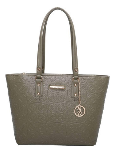 Bolsa Shopping G 2 Comp. Fellipe Krein Aw23 Fk564 - Verde