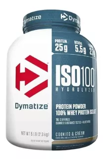 Iso 100 Whey Isolado Hidrolisado (2300g) Dymatize Nutrition