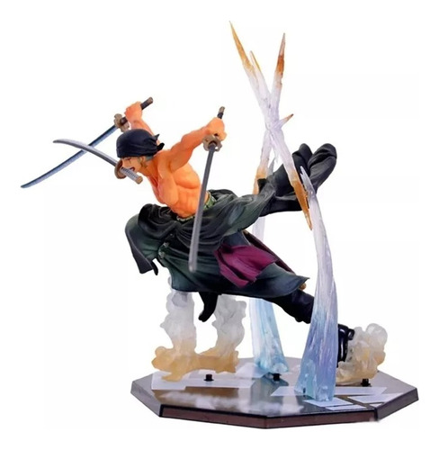 Figura De Acción Roronoa Zoro De One Piece 21cm Altura