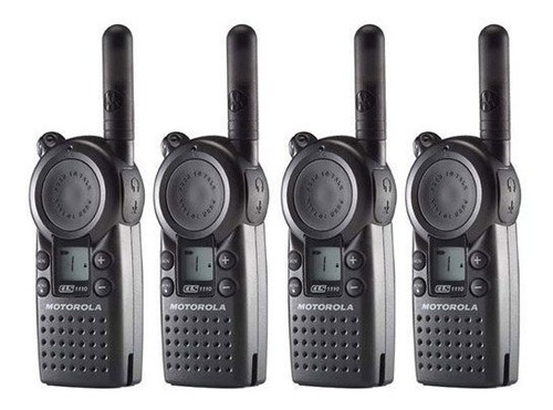 Motorola Cls1110 Radio De Dos Vias Walkie Talkies Uhf Negro