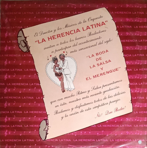 La Herencia Latina - La Boda De La Salsa Y El Merengue