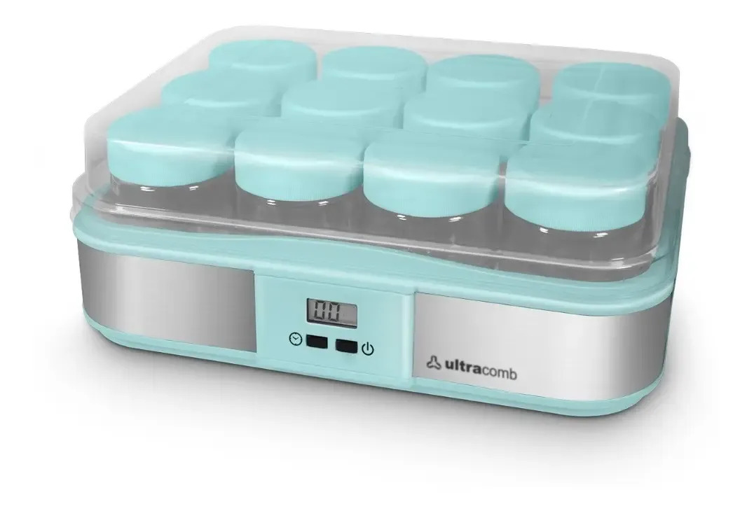 Yogurtera Ultracomb Yg-2712 2,5 Litros 12 Jarros Celeste
