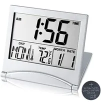Comprar Reloj Despertador Digital De Viaje Con Pilas, Reloj Portátil