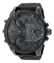 Comprar Diesel Dz7396 Reloj Pulsera Con Correa de Acero Inoxidable y Silicona Color Negro