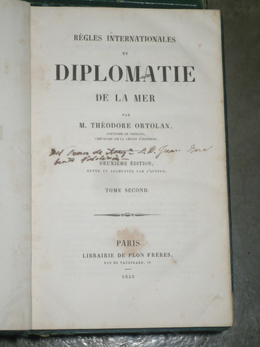 Règles Internationales Et Diplomatie De La Mer