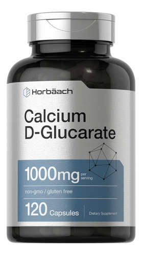 D-glucarato De Calcio 1000 Mg Horbäach 120 Cápsulas