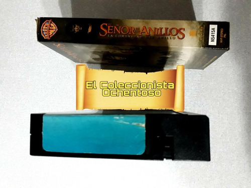 Señor De Los Anillos La Comunidad Del Anillo Vhs