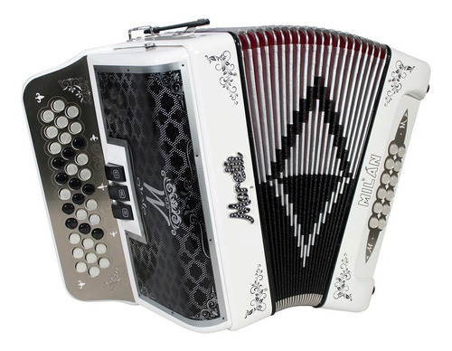 Acordeon Moretti Bot. Milan 3-reg Gcf