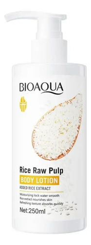 Crema Corporal Loción Extracto Arroz Bioaqua Hidrata 250ml