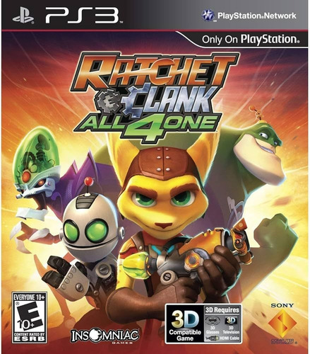 Ratchet & Clank All 4 One ~ Videojuego Ps3 Español