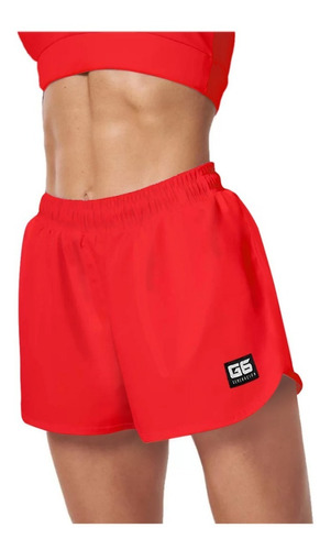 Short Deportivo Corto De Mujer Running Atletismo Crossfit G6