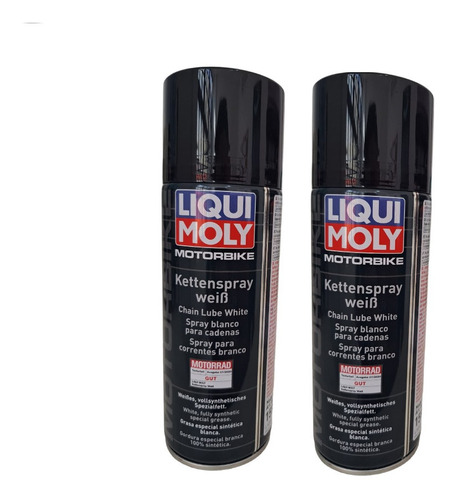 Kit X2 Lubricante De Cadena Sintetico De Moto Liqui Moly 