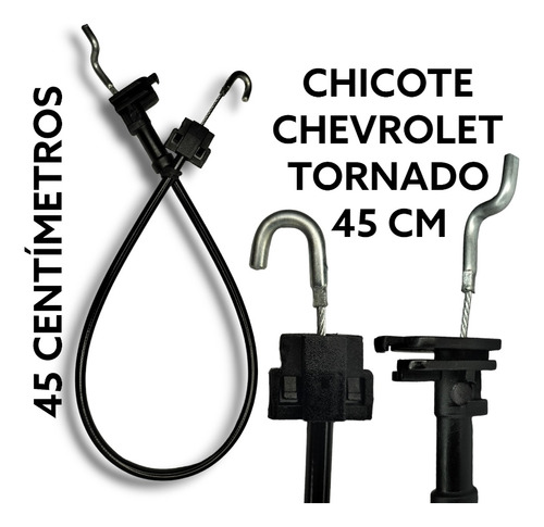 Chicote Cable Manija Interior Chevrolet Tornado 2004 Al 2009