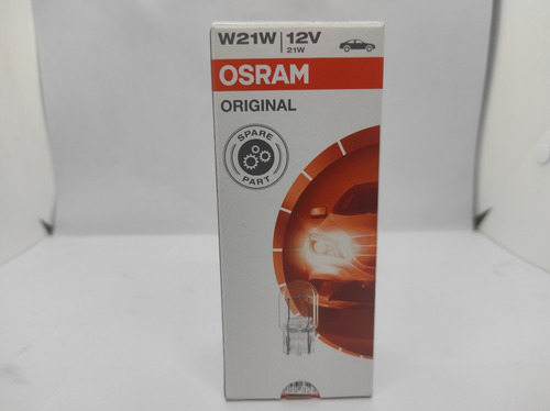 Bombillo Osram Muelita 2 Contactos 12v W21w Reemplazo Toyota