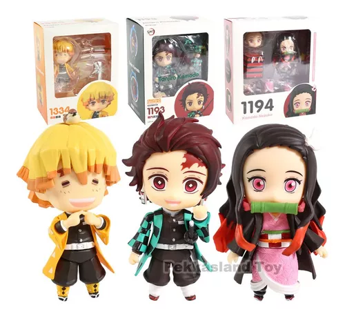 Boneco Colecionável Tanjiro Demon Slayer Kimetsu no Yaiba Com Caixa Favorito