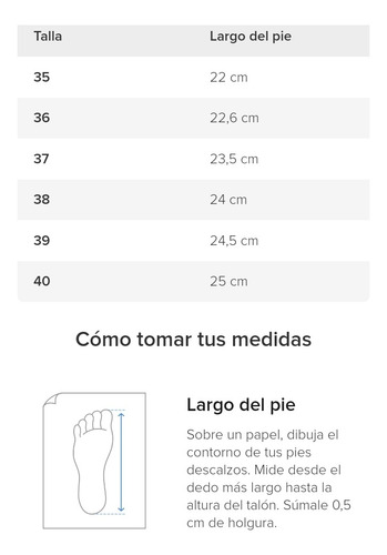 Imagen 5 de 5 de Moccasines 35 Al 40