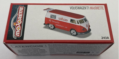 Vehículo Escala Majorette: Volkswagen T1 Majorette. Vintage