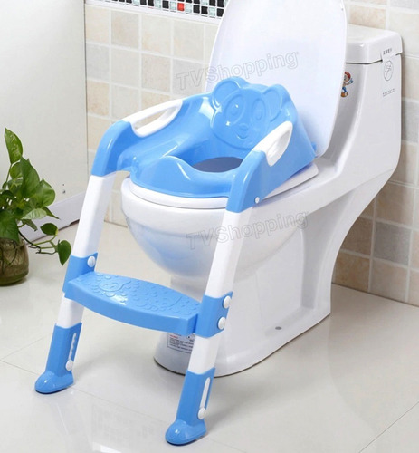 Studdies Potty Con Escalera Color Azul Para Bebé