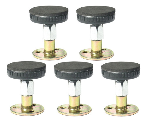 5pcs 47-64mm Marcos De Cama Cabeceras Antivibración Soporte