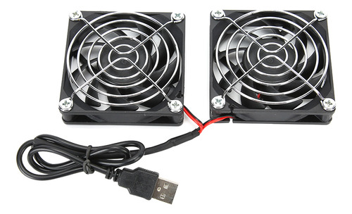 Enrutador De Doble Ventilador Con Refrigeración Por Usb De 5