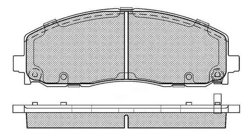 Pastilla De Freno Dodge - Chrysler Grand Caravan 2.8 - 3.3 -