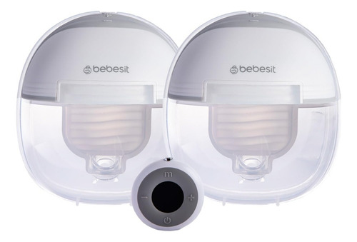 2 Extractores De Leche Bebesit + Bolsas Almacenamiento 200ml