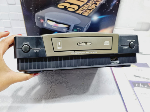 149- Console 3do Goldstar Na Caixa Preto (Usado)