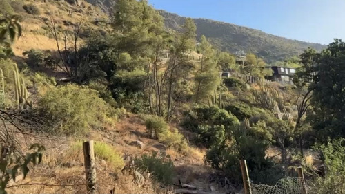 Maravilloso Sitio En Venta Huallalolen,el Arrayan. Barnechea