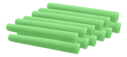 12 Fundas De Espuma Para Postes De Trampolín, Suaves, Verde
