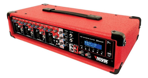 Consola Potenciada Novik Nvk 4300bt Bluetooth Usb 600w