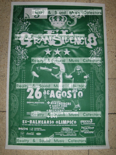 El Gran Silencio Poster Ex-balneario De Coleccion (Usado)
