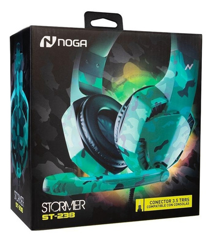 Imagen 2 de 2 de Auricular Gamer Con Microfono Pc Ps4 Celular Play Noga St238
