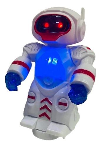 Robot Chico Camina Con Luz Y Sonido 16 Cm En Caja