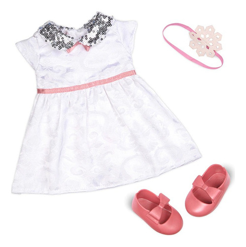 Muñeca Julissa Pelirroja Con Joyas + Accesorios 46cm Alto