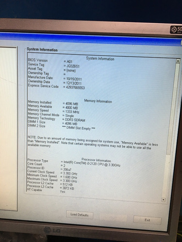 Cpu Desktop Dell Optiplex 390 Core I3 4gb 1tb Win7 Hdmi