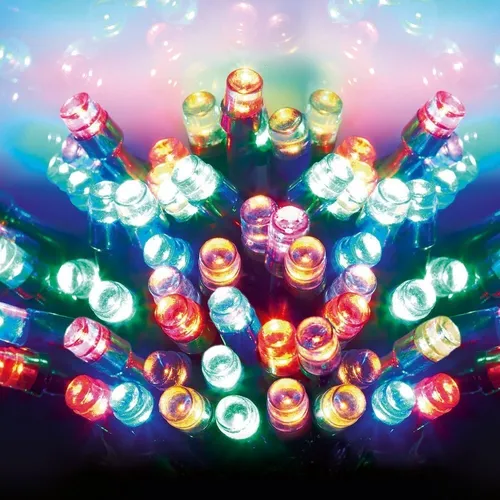 Pisca Pisca 100 Led Colorido Natal 8,30m 127v Lampada Ip44 Pisca Pisca 100 Led Colorido Natal 8,30m 127v Lampada Ip44