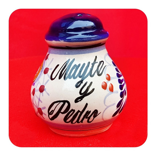 Imagen 10 de 10 de 25 Saleros Y 25 Servilleteros De Talavera Poblana Nombre Slr