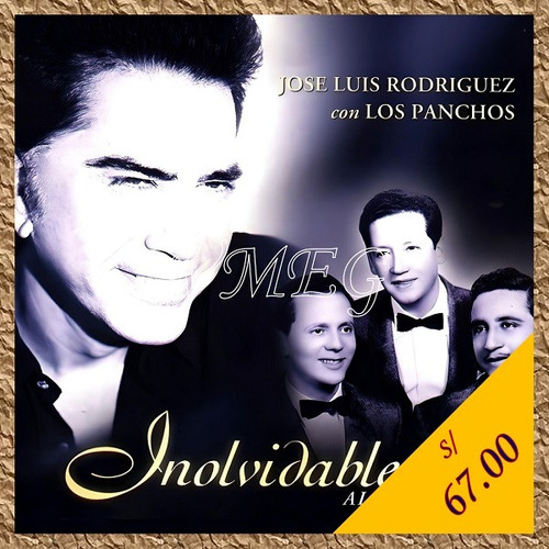 Vmeg Cd José Luis Rodríguez & Los Panchos 01 Inolvidable Iii