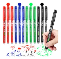 Comprar Set 12 Pz Plumas Borrables Surtidas Boligrafo Lapicero Borra
