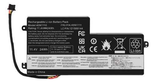 Bateria 45n1110 45n1113 Lenovo Thinkpad T440 T450 T450s T460