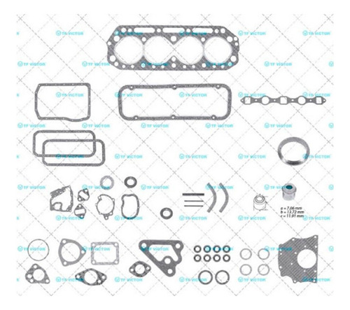 Juntas De Motor Nissan Pickup Chasis Cabina 84-87 1.8