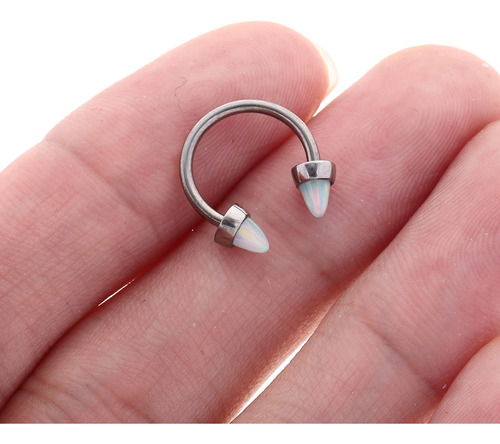 Anillo Nasal Para Labios, Aro Metálico Para Nariz, Forma Cón