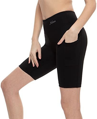 Pantalones Cortos De Yoga Nirlon Para Mujer, Mallas Cortas C