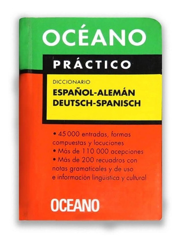 Oceano Practico. Diccionario Español - Aleman, De Anónimo. Editorial Oceano En Español