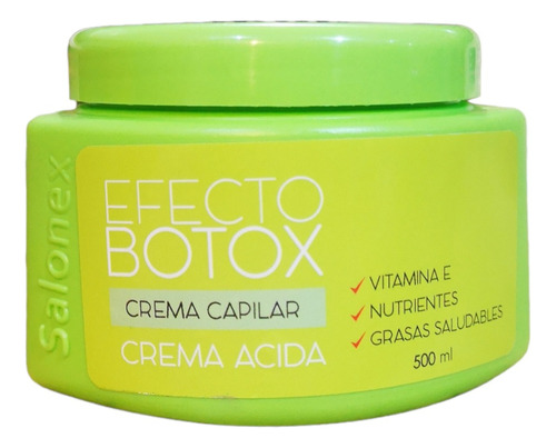 Crema Btx Tratamiento Capilar Om Crema Acida 500ml 